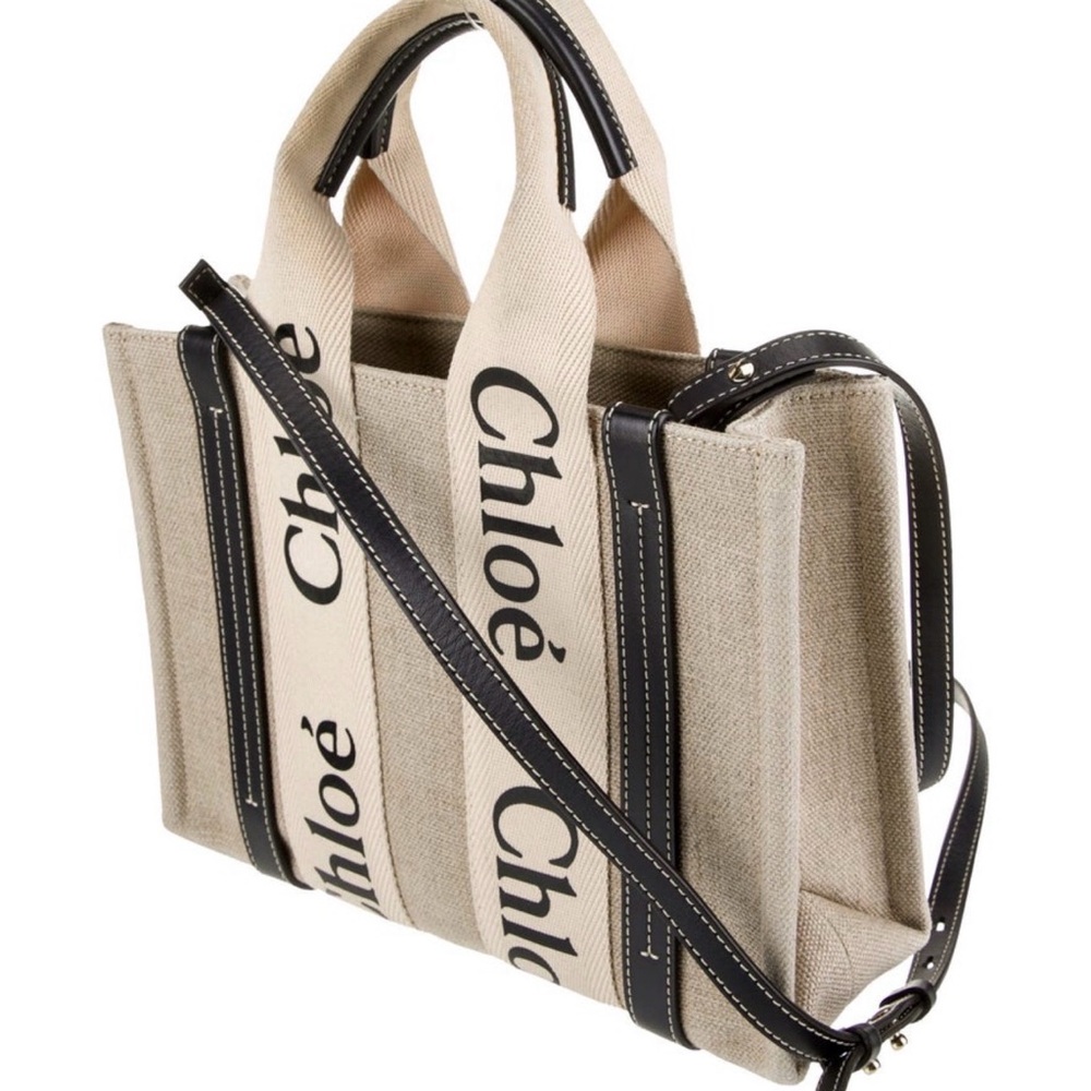 Chloé Canvas Tote Bag - Picture 2 of 6